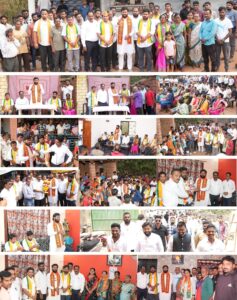 ‘कमळ’ फुलणारच!<br>विशाल परब यांनी फुंकले प्रचाराचे रणशिंग; महायुतीच्या उमेदवारांसाठी दोडामार्ग पिंजून काढले.<br><br>दोडामार्गमध्ये महायुतीचा झंझावात! विशालजी परब यांच्या दौऱ्याने कार्यकर्त्यांत उत्साह.