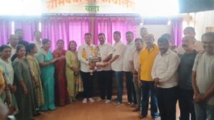 बांदा ग्रामपंचायत उपसरपंच पदी रत्नाकर आगलावे बिनविरोध.