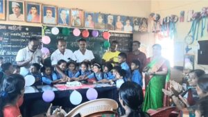 मडूरा शाळा नंबर १ मध्ये १०९ वा वर्धापन दिन उत्साहात साजरा.