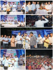 आकर्षक फूड फेस्टिवल आणि सांस्कृतिक कार्यक्रमाच्या दणकेबाज आयोजनाची निरवडेवासियांना पर्वणी!<br><br>भाजपा महाराष्ट्राचे युवा नेते श्री विशालजी परब, सावंतवाडीचे प्रभारी नगराध्यक्ष ॲड. अनिलजी निरवडेकर, जि. प. सदस्य संदीपजी गावडे, आणि कणकवली नगराध्यक्ष श्री संदेशजी पारकर यांच्यासह अनेक मा यून्यवरांच्या उपस्थितीने “निरवडे महोत्सव-२०२६” कार्यक्रमाला आणली रंगत..