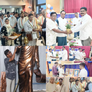 शिक्षक हंसराज व्यंकटराव गवळे यांना विश्वरत्न डॉ बाबासाहेब आंबेडकर जयंती निमित्त विशेष सन्मान.