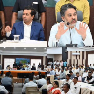 शेतकऱ्यांना दिलासा देण्यासाठी पीक विमा प्रक्रियेला गती द्या<br>– पालकमंत्री नितेश राणे यांचे निर्देश.