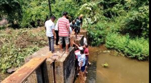 मळगावात लोकसहभागातून जलसंवर्धनाचा उपक्रम.